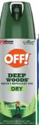 Ocean State Job Lot Off! Deep Woods Insect Repellent offer