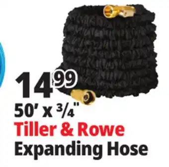 Ocean State Job Lot Tiller & Rowe 3/4 Expanding Garden Hose 50' offer