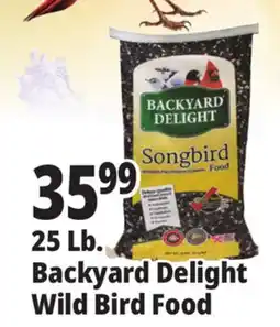 Ocean State Job Lot Backyard Delight Songbird Food 25 lbs offer