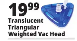 Ocean State Job Lot Translucent Triangular Weighted Vac Head offer