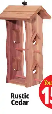 Ocean State Job Lot Rustic Cedar offer