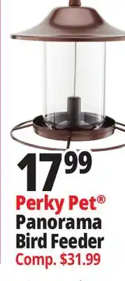 Ocean State Job Lot Perky Pet Panorama Wild Bird Feeder offer