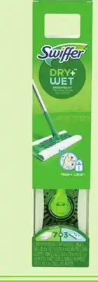 Ocean State Job Lot Swiffer Sweeper 2-in-1 Dry & Wet Multi-Surface Floor Cleaner Starter Kit 11-piece offer
