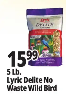 Ocean State Job Lot Lyric Delite No Waste Mix Bird Seed 5 lbs offer