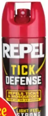 Ocean State Job Lot Repel Tick Defense Aerosol Spray offer