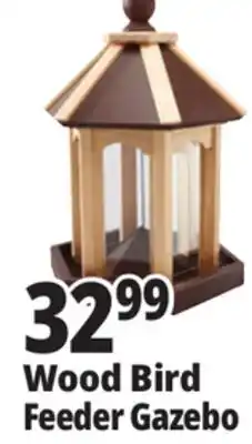 Ocean State Job Lot Wood Bird Feeder Gazebo offer