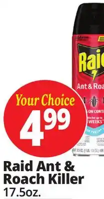 Ocean State Job Lot Raid Ant & Roach Killer 17.5 oz offer