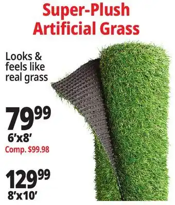 Ocean State Job Lot Super-Plush Artificial Grass offer