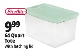 Ocean State Job Lot Sterilite Latch Top Storage Box 64 Qt offer