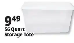 Ocean State Job Lot 56 Quart Storage Tote offer