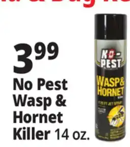 Ocean State Job Lot No-Pest Wasp & Hornet Killer 14 oz offer