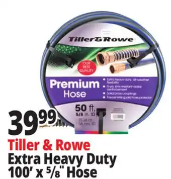 Ocean State Job Lot Tiller & Rowe Extra Heavy-Duty 100' x 5/8 Hose offer