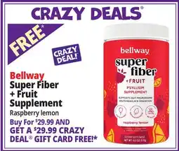 Ocean State Job Lot Bellway Psyllium Husk Powder Fiber Supplement Raspberry Lemon 18oz offer