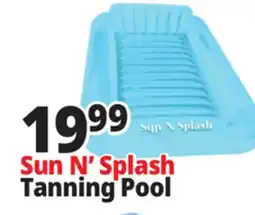 Ocean State Job Lot Sun N' Splash Tanning Pool offer
