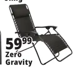 Ocean State Job Lot Oxford Cloth Zero Gravity Chair offer