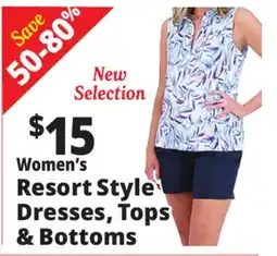 Ocean State Job Lot Women's Resort Style Dresses, Tops & Bottoms offer