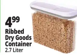 Ocean State Job Lot Ribbed Dry Goods Container offer