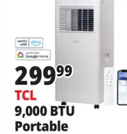 Ocean State Job Lot TCL 9,000 BTU Portable offer