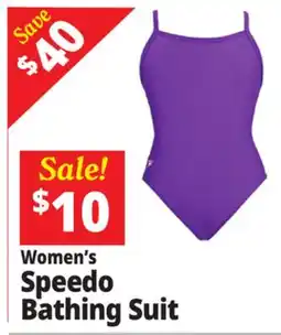 Ocean State Job Lot Women's Speedo Bathing Suit offer
