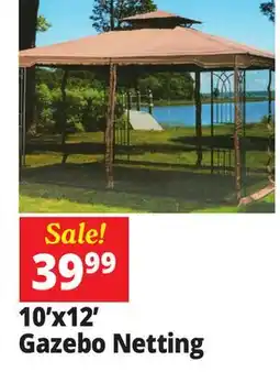 Ocean State Job Lot 10'x12' Gazebo Netting offer