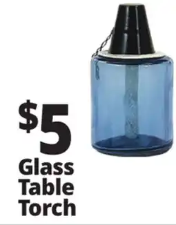 Ocean State Job Lot Glass Table Torch offer