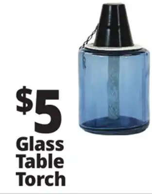 Ocean State Job Lot Glass Table Torch offer