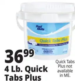 Ocean State Job Lot Pool Mate Quick Tabs Plus 4 lbs offer