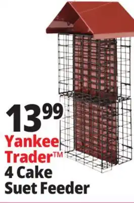 Ocean State Job Lot Yankee Trader 4 Cake Suet Feeder offer