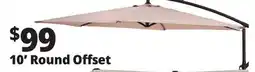 Ocean State Job Lot 10' Offset Patio Umbrella offer