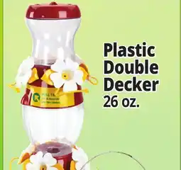 Ocean State Job Lot Plastic Double Decker Hummingbird Feeders offer