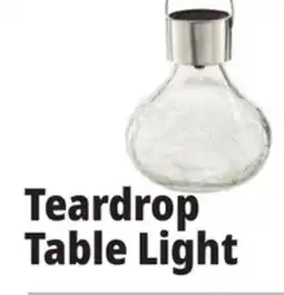 Ocean State Job Lot Teardrop Table Light offer