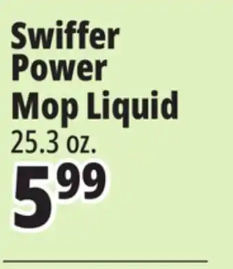 Ocean State Job Lot Swiffer Power Mop Fresh Floor Cleaner Refill offer