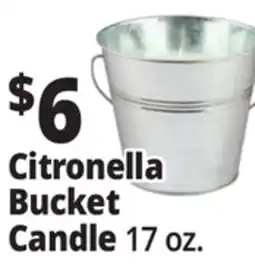 Ocean State Job Lot Citronella Bucket Candle offer