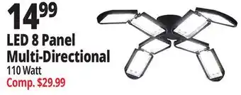 Ocean State Job Lot Multi-Directional LED Light 6000 Lumens offer