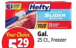 Ocean State Job Lot Hefty Storage Bags Gal offer