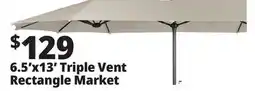 Ocean State Job Lot 6.5'x13' Triple Vent Rectangle Market offer