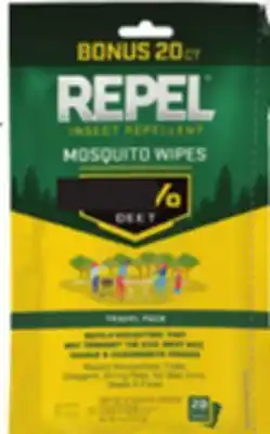 Ocean State Job Lot Repel 7% Deet Wipes offer