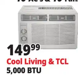 Ocean State Job Lot Cool-Living 5 000 BTU Window Air Conditioner offer