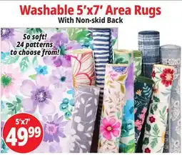 Ocean State Job Lot Washable 5 x 7 Rugs offer