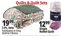 Ocean State Job Lot Quilt Sets offer