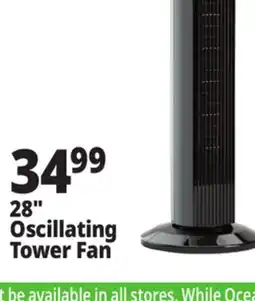 Ocean State Job Lot Penguin 10 High Velocity Desk Fan offer