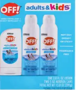 Ocean State Job Lot OFF Adult & Kids Insect Repellent offer
