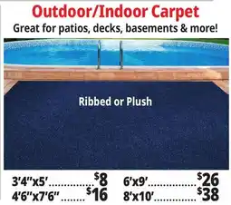 Ocean State Job Lot Outdoor/Indoor Carpet offer