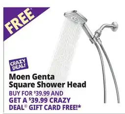 Ocean State Job Lot MOEN Genta Handheld Shower Chrome offer