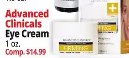 Ocean State Job Lot Advanced Clinicals Eye Cream offer