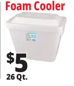 Ocean State Job Lot Foam Cooler offer