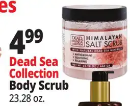 Ocean State Job Lot Dead Sea Himalayan Salt Scrub 23.28 oz offer