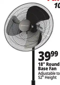Ocean State Job Lot Penguin Adjustable Pedestal Fan 18 offer