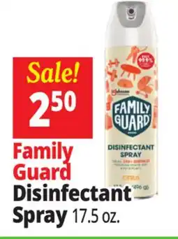 Ocean State Job Lot Family Guard Disinfectant Spray offer