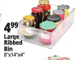Ocean State Job Lot Large Ribbed Bin offer